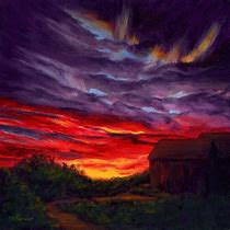 Image result for Sunset Painting