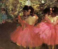 Image result for Edgar Degas Dancers in Pink