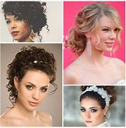 Image result for Curly Updo Pics