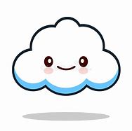 Image result for Happy Cloud Clip Art