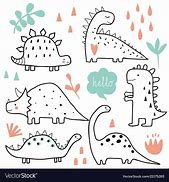 Image result for Cute Dinosaur Doodles