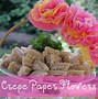 Image result for Making Crepe Paper Flowers