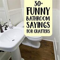 Image result for Funny Bathroom Vinyl Wall Decals