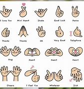 Image result for Japanese Sign Language I Love You