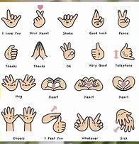 Image result for Sign Language SA I Love You