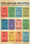 Image result for Sign Language Poster Printable