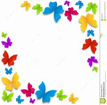 Image result for Butterfly Border Clip Art