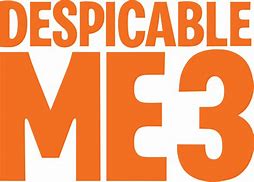 Image result for Despicable Me 3 Font Logo