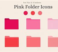 Image result for Aesthetic Pink Folder Icon