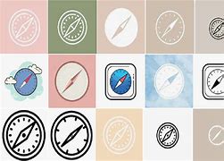 Image result for Aesthetic Safari Icon