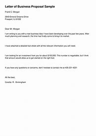 Image result for Fee Proposal Letter Template