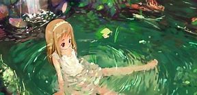 Image result for Anime Girl with Nature