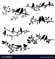 Image result for Bird On Branch Silhouette Tattoo