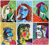 Image result for Picasso Cubist Portraits Art Lesson