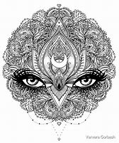 Image result for eye mandala coloring book