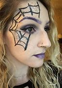 Image result for Spider Web Eye Makeup