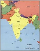 Image result for South Asia Map Unlabeled