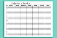 Image result for Printable Hourly Daily Calendar Template