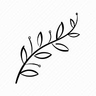 Image result for Curved Branch Icon