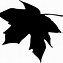 Image result for Leaf Silhouette Black and White