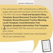 Image result for Bowel Movement Daily Tracking Chart