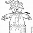 Image result for Scary Scarecrow Coloring Pages