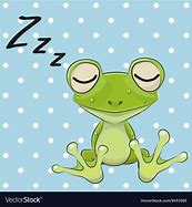 Image result for Sleeping Frog Clip Art