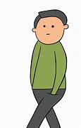 Image result for Black Cartoon Person Walking