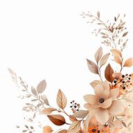 Image result for Transparent Drawing Brown Flowers