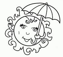 Image result for Summer Sun Thumbs Up Coloring Pages