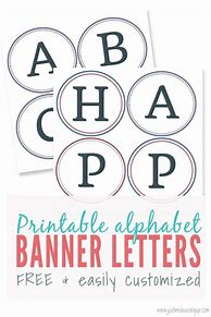 Image result for Alphabet Banner Printable