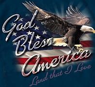 Image result for Eagle with American Flag God Bless America