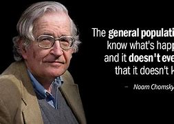 Image result for Noam Chomsky Education Quotes