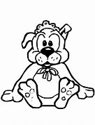 Image result for Cartoon Dog Color Page