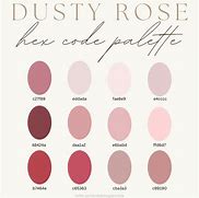 Image result for Dusty Pink vs Dusty Rose