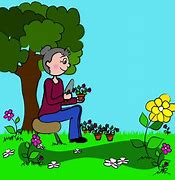 Image result for Children Playing in Garden Clip Art