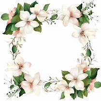 Image result for White Flower Border