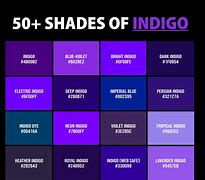 Image result for Indigo Color vs Purple