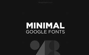 Image result for Minimalist Font and Style Concepts Magizine