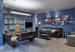 Image result for Blue Office Design