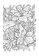 Image result for Lilac Flower Coloring Pages