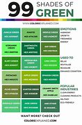 Image result for Light Green Paint Color Chart