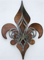 Image result for Steel Fleur De Lis