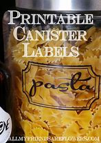 Image result for Printable Labels for Pantry Garlic Powder