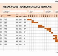 Image result for Project Schedule Template