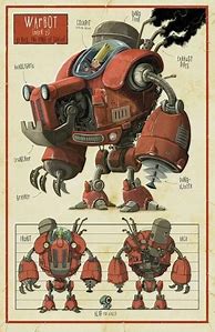 Image result for Robot Concept Art Design