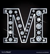 Image result for Diamond Letter M