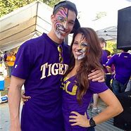 Image result for LSU Fan Body Paint