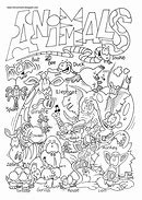 Image result for Preschool Coloring Animals