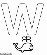 Image result for Letter W Coloring Pages for Kids